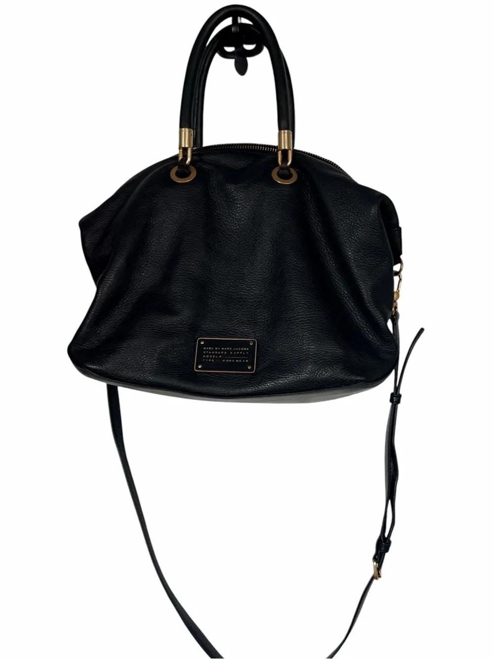 Marc Jacobs structured leather